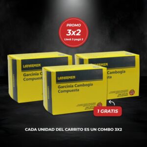 Combo 3x2 Garcinia cambogia compuesta